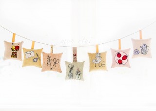 作品 “Minki's collection” 手作針墊