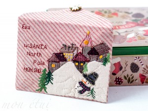 耶誕布製信封 -  A letter to Santa